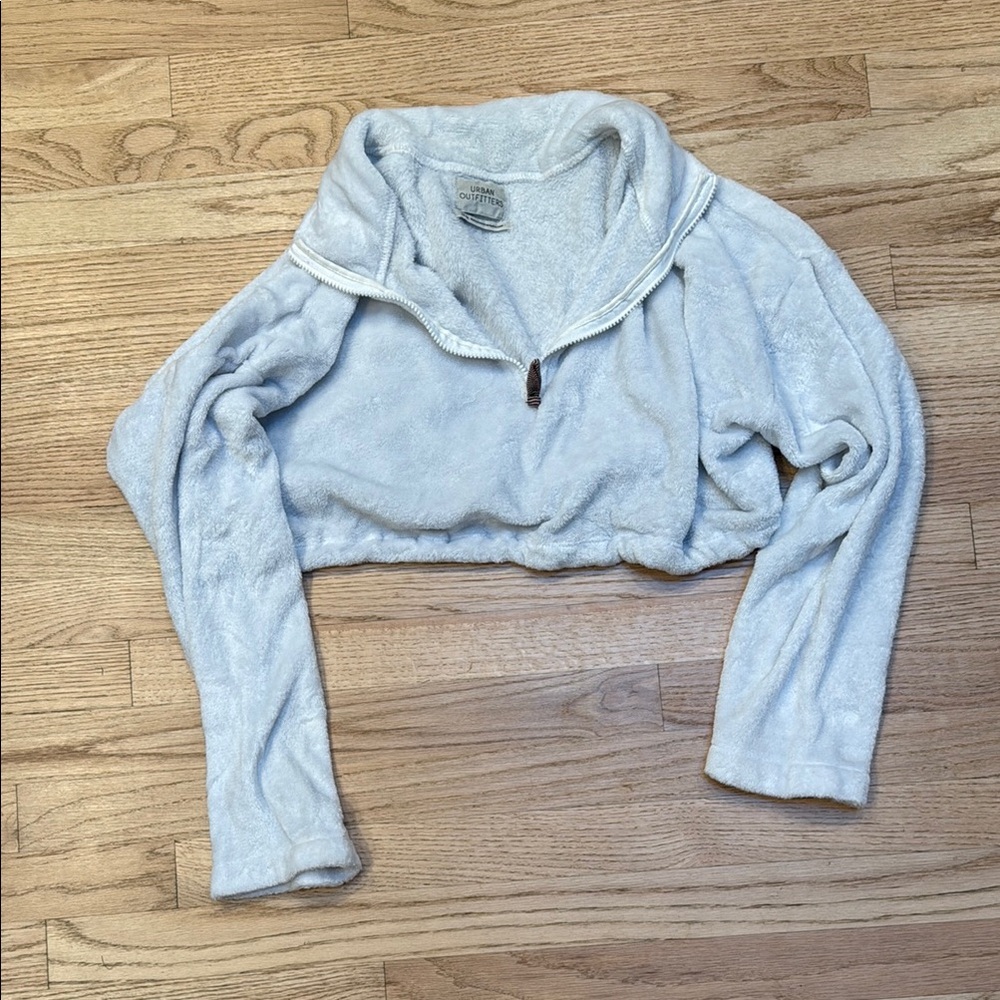 Urban Outfitters Cropped Sherpa